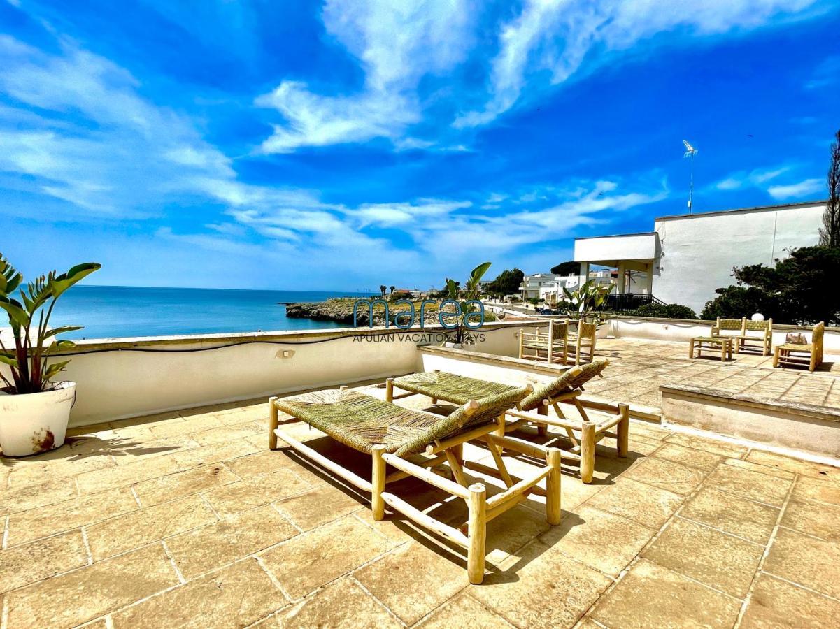 Villa Nauna, Fronte Mare Con Giardino E Terrazzo - Marea Collection Нардо Экстерьер фото